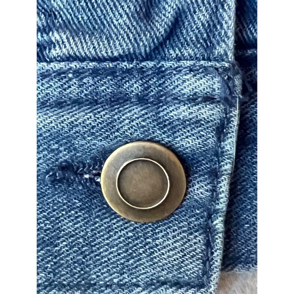 Jessica London Women's Denim Jacket Size 26W Button-Up Collared Long Sleeve - Picture 6 of 13